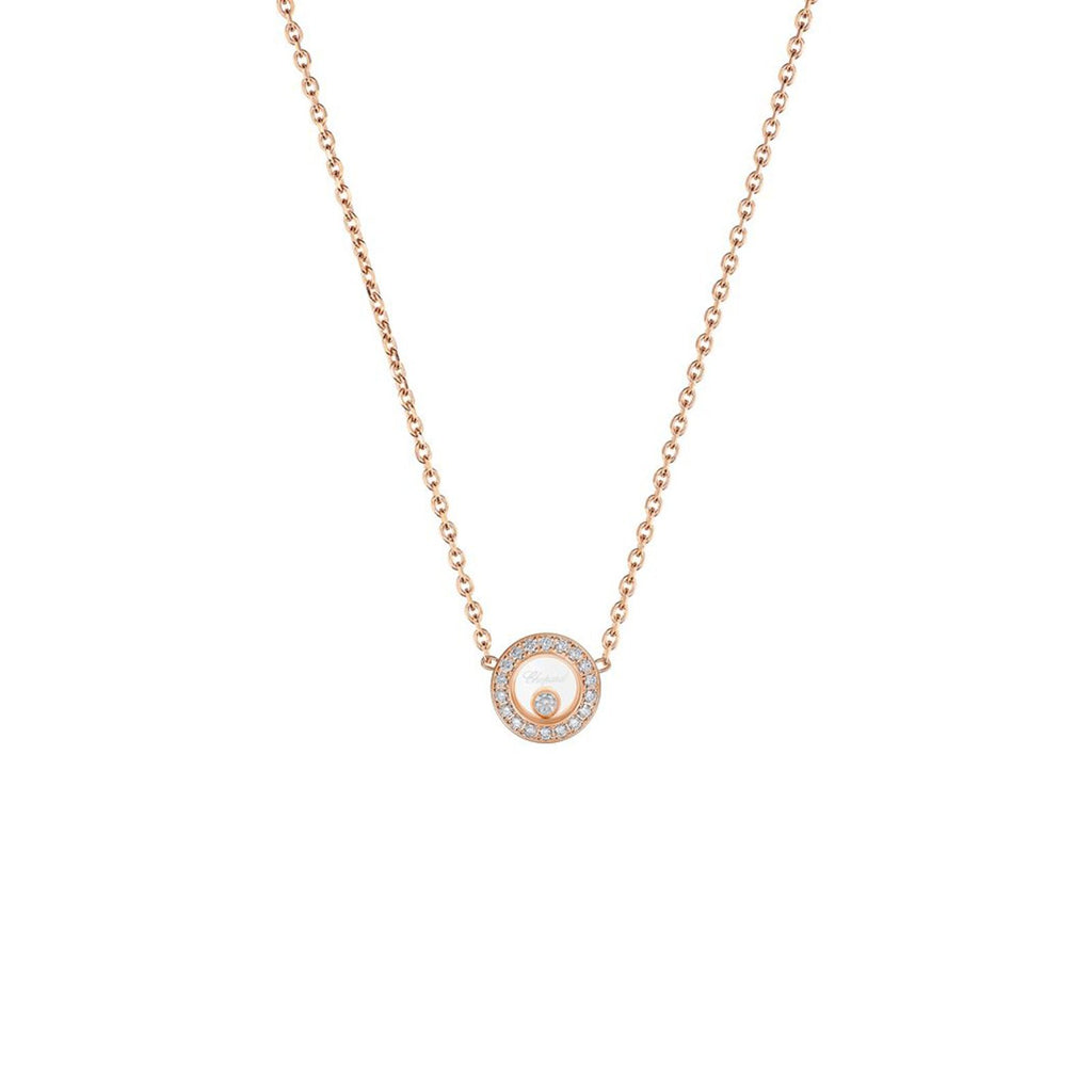 Chopard Happy Diamonds Pendant Necklace Golden Metal ref.1077687 - Joli  Closet